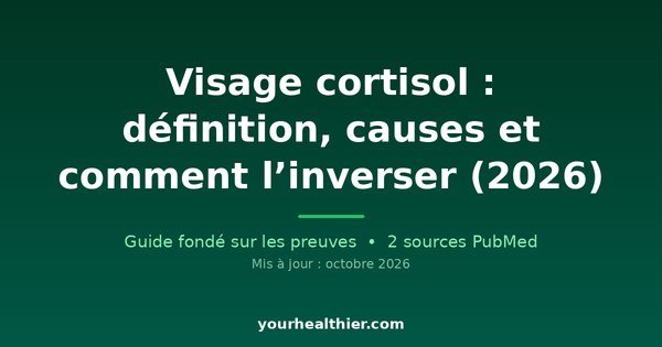 Visage cortisol : définition, causes et comment l’inverser (2026)