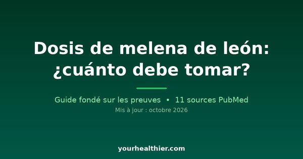 Dosis de melena de león: ¿cuánto debe tomar?