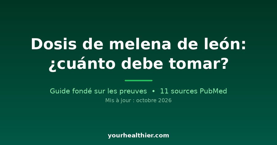 Dosis de melena de león: ¿cuánto debe tomar?