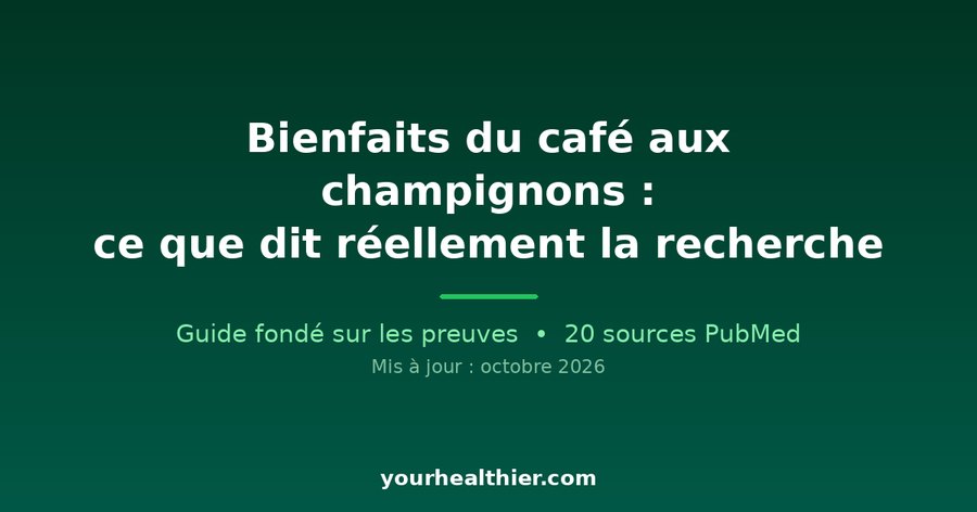 Bienfaits du café aux champignons : ce que dit réellement la recherche